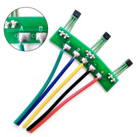 Capteur Hall pour Véhicule Électrique 10G 3144 3143, Câble Vert, Pièces de Moteur, Carte PCB avec Fils à 120 Degrés, Panneau Électrique