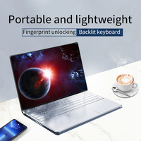 Nuovo Laptop Sottile da 15,6 Pollici IPS con Processore Intel Celeron N4125 Quad Core, SSD, Portatile per Uso Aziendale e Ufficio