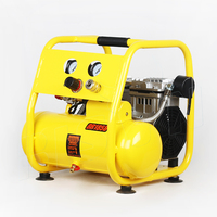 Bison Chine Meilleur Prix 2 Gallon 6L 220 Volts Mini Portable Peinture Sans Huile Compresseur D'air Machine