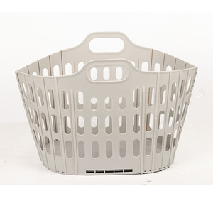 Cesto de <span class=keywords><strong>ropa</strong></span> <span class=keywords><strong>sucia</strong></span>, cesta de lavandería plegable suave de alta resistencia, cesta de almacenamiento de plástico - Product Image 6