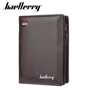 Portafogli Corti da Uomo, Nuova Moda, Porta Carte Multifunzione in Pelle, <span class=keywords><strong>Portafoglio</strong></span> Maschile con Cerniera e Tasca per Monete - Product Image 2