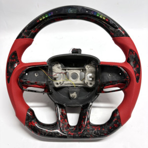 พวงมาลัยคาร์บอนไฟเบอร์ Charger Hellcat สำหรับชุดอัพเกรด Pack Redeye OEM - Product Image 2