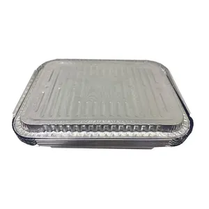 Factory Direct Price Pulp Moulding Noodle Airlines Disposable Takeout Foil Container Aluminum Pans