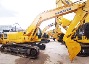 La vente bon marché 20ton a utilisé l'excavatrice PC200-8 de chenille de <span class=keywords><strong>KOMATSU</strong></span> avec le moteur 103kw original dans shanghai - Product Image 4