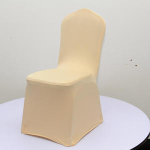 Fundas gruesas de lujo personalizadas para asientos de comedor, fundas elásticas de LICRA para sillas de comedor, personalizadas - Product Image 3