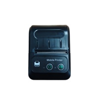 Imprimante thermique Bluetooth mini MPT-II 58 mm - Imprimante thermique de reçus sans fil portable