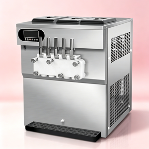 Macchina per Gelato Professionale da Tavolo di Alta Qualità con Funzione Notturna, Lavabile, 7,5 Gusti, per Gelato Soft - Product Image 3