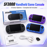 Console de Jeu Rétro Portable Open-Source SF3000 avec Plus de 20000 Jeux, Manettes Doubles, RPG, Batterie 3000mAh, Écran IPS