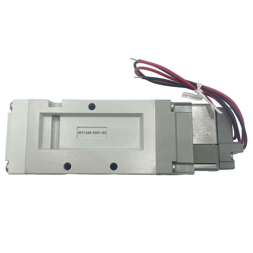 VF5120K-5GD1-03 5 Way AC Operated Monolithic Pilot Operated Solenoid Valve Plastic Material 1 Year Warranty Industrial