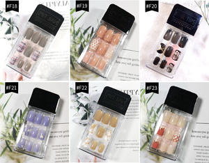 Best lady — <span class=keywords><strong>faux</strong></span> ongles transparents, capsules pour Nail Art, avec presse à colle, affichage complet, modèles artificiels détachables, courts - Product Image 5