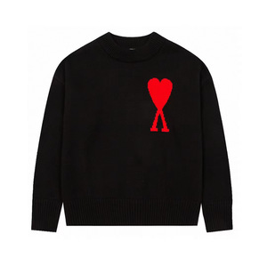Pull à col <span class=keywords><strong>roulé</strong></span> en laine/nylon pour <span class=keywords><strong>femme</strong></span>, tricoté, style streetwear uni avec logo sur le devant - Product Image 6