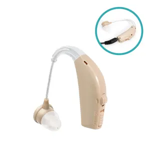 New BTE Best Ear Hearing Aid Invisible Digital Rechargeable Sound Amplifier Medical Hearing Aids The Smallest Hearing Aids Back