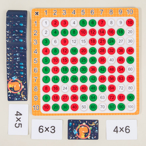 <span class=keywords><strong>Gioco</strong></span> da Tavolo Educativo <span class=keywords><strong>in</strong></span> Legno 3 <span class=keywords><strong>in</strong></span> 1 per Bambini, Certificato CE CPC, Popolare <span class=keywords><strong>Gioco</strong></span> di Moltiplicazioni Creativo e Divertente - Product Image 3