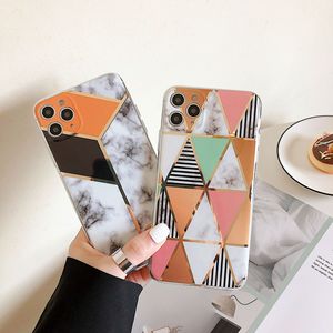 Funda dura para lente de cámara, protector de mármol a prueba de golpes, silicona, mármol, para Samsung S21 Ultra S21 - Product Image 6
