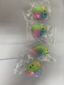 Juguetes Antiestrés de Animales Miniatura de Arcoíris, Juguetes Blandos de TPR para Apretar, para Máquinas Expendedoras - Product Image 4