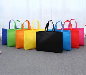 Hot Foldable Shopping Bag Reusable Storage Handbag Unisex Grocery Tote Non-woven Shoulder Bag Cloth Bags Travel Hand Pouch