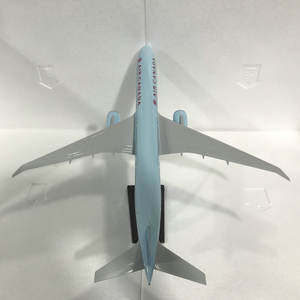 Modèle d'avion en résine Boeing B777 de la Compagnie aérienne <span class=keywords><strong>Air</strong></span> <span class=keywords><strong>Canada</strong></span>, 47 cm, 1/157, avec ailes fixes et support d'exposition - Product Image 1