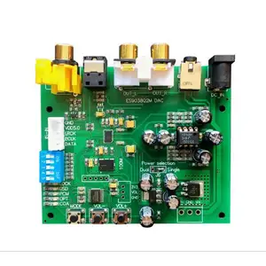 ES9038Q2M I2S IIS DSD DOP Coaxial Fiber SPDIF Digital Audio DAC Decoder Board support 32bit 384k/DSD64 DSD128 DSD256