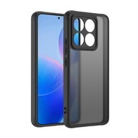 Coque de protection 2-en-1 givrée en TPU+PC anti-chute et résistante à l'usure pour POCO M8 Pro (DIY)