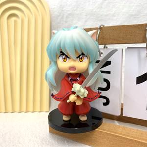Figurines d'action <span class=keywords><strong>Inuyasha</strong></span> Higurashi Kagome Sesshoumaru <span class=keywords><strong>Kikyo</strong></span>, 6 pièces/ensemble, jouets de collection, modèle poupée en vinyle cadeau - Product Image 6