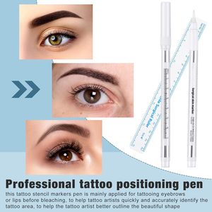 Marcador Quirúrgico para Piel con Regla de Papel para Mapeo de Cejas y Labios en Microblading - Product Image 6