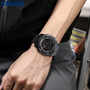 SMAEL 8105 Full Digital Watch 30-50M Waterproof PU <b>Strap</b> 46mm Multi Color Outdoor Sports <b>Wrist</b> Watch - Product Image 4