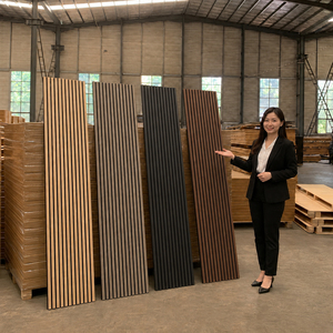 Panel <span class=keywords><strong>Acústico</strong></span> de Madera Ecológico de Venta Directa de Fábrica Selin, Altamente Efectivo en la Absorción del Sonido <span class=keywords><strong>para</strong></span> <span class=keywords><strong>Paredes</strong></span> <span class=keywords><strong>Interiores</strong></span> - Product Image 1