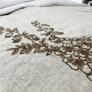 QDTEX Offre Spéciale pur bio français <span class=keywords><strong>lin</strong></span> broderie feuilles <span class=keywords><strong>housse</strong></span> <span class=keywords><strong>de</strong></span> <span class=keywords><strong>couette</strong></span> ensemble pierre <span class=keywords><strong>lavé</strong></span> 3 pièces ensemble <span class=keywords><strong>de</strong></span> literie <span class=keywords><strong>de</strong></span> housses <span class=keywords><strong>de</strong></span> <span class=keywords><strong>couette</strong></span> - Product Image 5