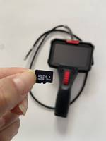 Endoscope industriel flexible à col de cygne 5,5 mm/6,2 mm avec écran IPS 4,3 pouces, caméra 10 MP, rotation à 210°, éclairage LED 200W, IP67