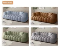 Sofá Seccional en Forma de L con Estructura de Pino, Moderno, Antiarañazos para Gatos, de Cuero Estilo Crema, para Apartamentos Pequeños, Sala de Estar, Almacén, Parque
