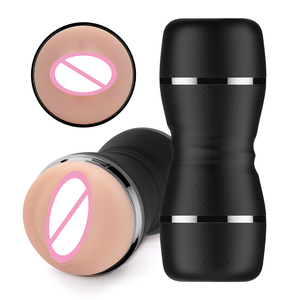 MEIPER 2 In 1 Mund Vaginas Männliche Masturbation Cup Realistische Tasche Pussie Silicon Sexspielzeug Für Männer - Product Image 4
