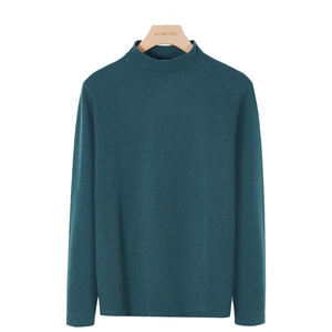 Mezzo collo alto da uomo in pile resistente al freddo a maniche lunghe alla moda biancheria <span class=keywords><strong>intima</strong></span> termica interna larga - Product Image 2