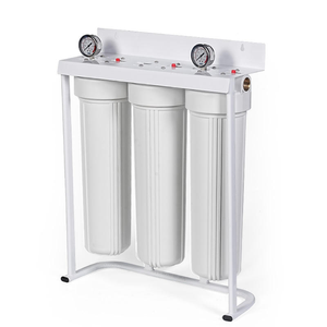 เครื่องกรองน้ำ <span class=keywords><strong>3</strong></span> ขั้นตอน ขนาด 20 นิ้ว ยี่ห้อ Big Blue จากแอฟริกาใต้ สำหรับน้ำบาดาลและน้ำบ่อ พร้อมขาตั้งแบบ Heavy Duty - Product Image 3