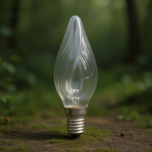 Lampadina a incandescenza 40W 230V E14 a forma di torcia/candela - Product Image 3