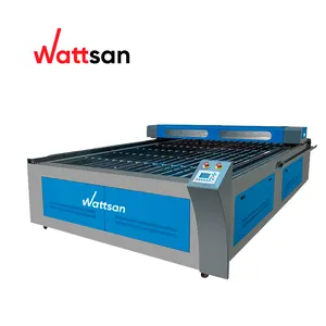 Wattsan 1325 1525 2030 станок для лазерной резки с плоской платформой Co2 для резки акриловой ткани и шелка