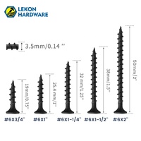 Vis autotaraudeuses LEKON de fabrication chinoise, finition phosphate noire, pour plaques de plâtre – Fournisseur de vis pour plaques de plâtre