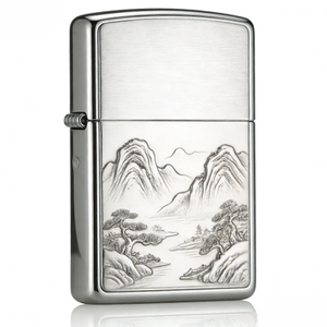 Briquet coupe-vent usiné CNC de haute qualité, accessoires pour cigares OEM, idéal pour cadeau d'affaires - Product Image 3