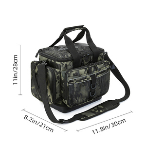 Sac de pêche portable sécurisé MR en polyester, bagage de rangement pour la pêche à la <span class=keywords><strong>carpe</strong></span>, vente en gros - Product Image 3