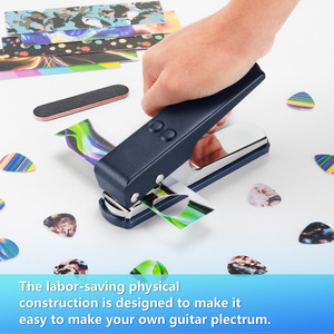Strumento Portatile per la Creazione di Plettri da Chitarra, Punzone a Leva Cromato, Accessori per Chitarra, Vendita all'Ingrosso OEM - Product Image 2