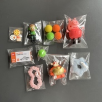 Sacs refermables autocollants en BOPP transparent durable avec impression en héliogravure pour l'emballage de bijoux, bonbons et cadeaux d'exposition