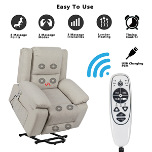 Sillón reclinable eléctrico moderno de alta calidad, el más vendido, para sala de estar, sillón de descanso, tapizado en tela, adecuado para - Product Image 2