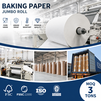 Papier sulfurisé personnalisé avec logo de marque, résistant à la graisse, pour emballage alimentaire, boulangerie et traiteur