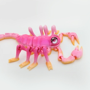 Jouets de réfrigérateur créatifs en forme de scorpion, disponibles en différentes couleurs, scorpion imprimé en 3D en PLA, jouets d'animaux imprimés en 3D - Product Image 6