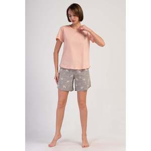 Ensemble élégant pour femme avec veste courte à col rond et manches courtes, idéal pour tous les jours - Product Image 4