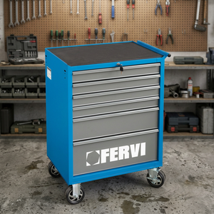 FERVI Metal <b>Tool</b> <b>Cabinet</b> Steel Workbench Customizable OEM Portable Workstation for <b>Tool</b> Storage Workshop Use 14kg 40kg Capacity - Product Image 2