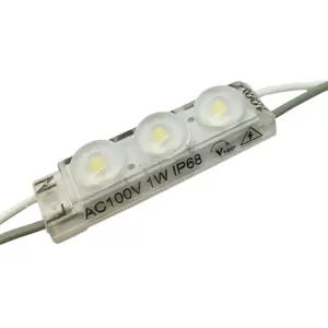 Certificado ce do fio da aprovação 110v 220v ca cob módulo do diodo emissor de luz com à prova d' água ip68