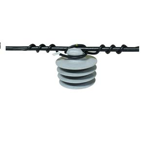 High Quality Semi-conductive <b>Plastic</b> Double Line/Top/Side <b>Ties</b> for Pin Insulator Make in Viet Nam - Product Image 2
