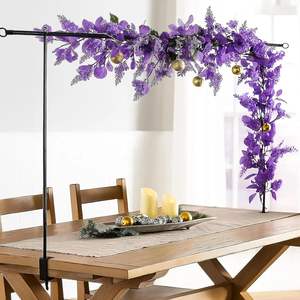 <strong>Table</strong> <strong>Top</strong> Rod <strong>Stand</strong> Adjustable Decor Arch Bar Wedding Decoration Backdrop Poles for Hanging <strong>Balloon</strong> Flower Garland Display - Product Image 5