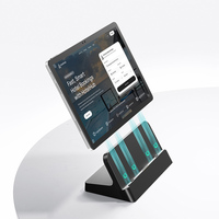Tablette Android 11 pouces pour hôtel avec station de charge, MTK G99 4G, NFC frontal pour la réception, l'enregistrement, l'hôtellerie intelligente, ODM OEM