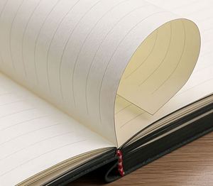 Libreta de direcciones empresarial con espiral, tamaño A3, páginas forradas en cuero de poliuretano, con logotipo - Product Image 2